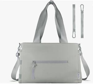 Roo & Bear Neoprene Diaper Bag Tote – Waterproof Large Capacity Travel Bag